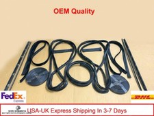 For Suzuki Samurai SJ410 SJ413 Door Window Trim Molding Seal Garnish Whisker SET