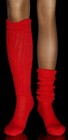 Slouch Socks Warm Knee Scrunch Hooters Uniform Soccer Run Walk Yoga Gym Ski — photo 1