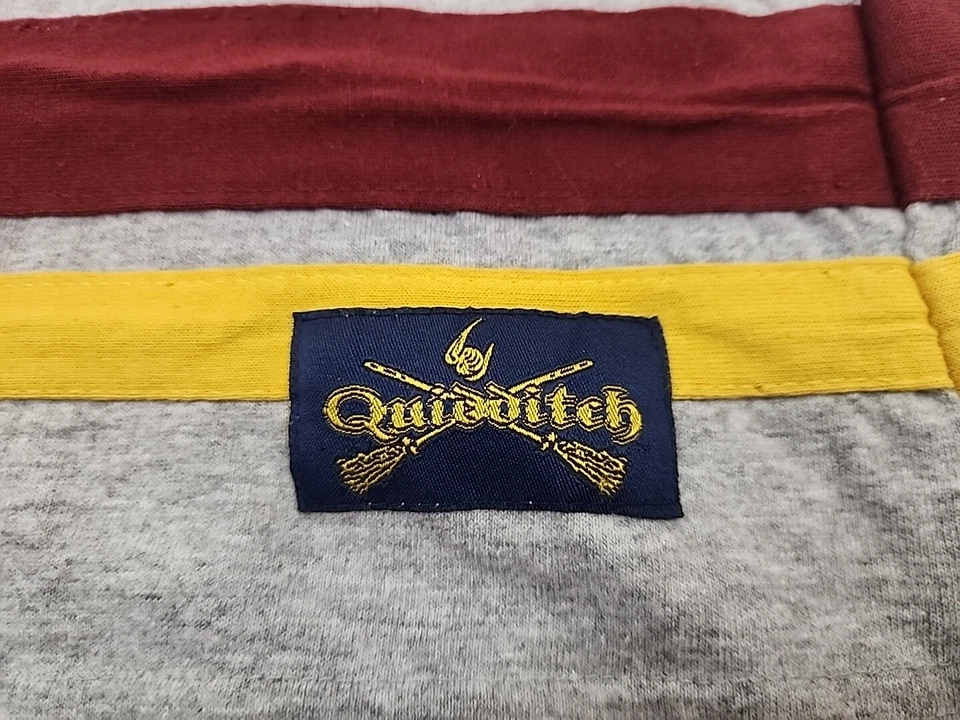 Camisa vintage 2000 Harry Potter Youth 10 Grifinória quadribol Y2K - Imagem 3 de 4