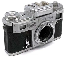 Soviet Arsenal copy of Contax IIIa Carl Zeiss Jena CHROME camera BODY