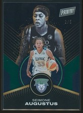 Seimone Augustus 2025 Panini WNBA Player of the Day Green #65 HOF /5
