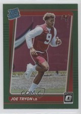 2021 Donruss Rated Rookie Optic Holo Green Preview Joe Tryon-Shoyinka Tryon 0cz