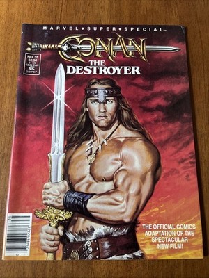 Marvel Super Special #35 - Conan The Destroyer (Marvel, 1984)