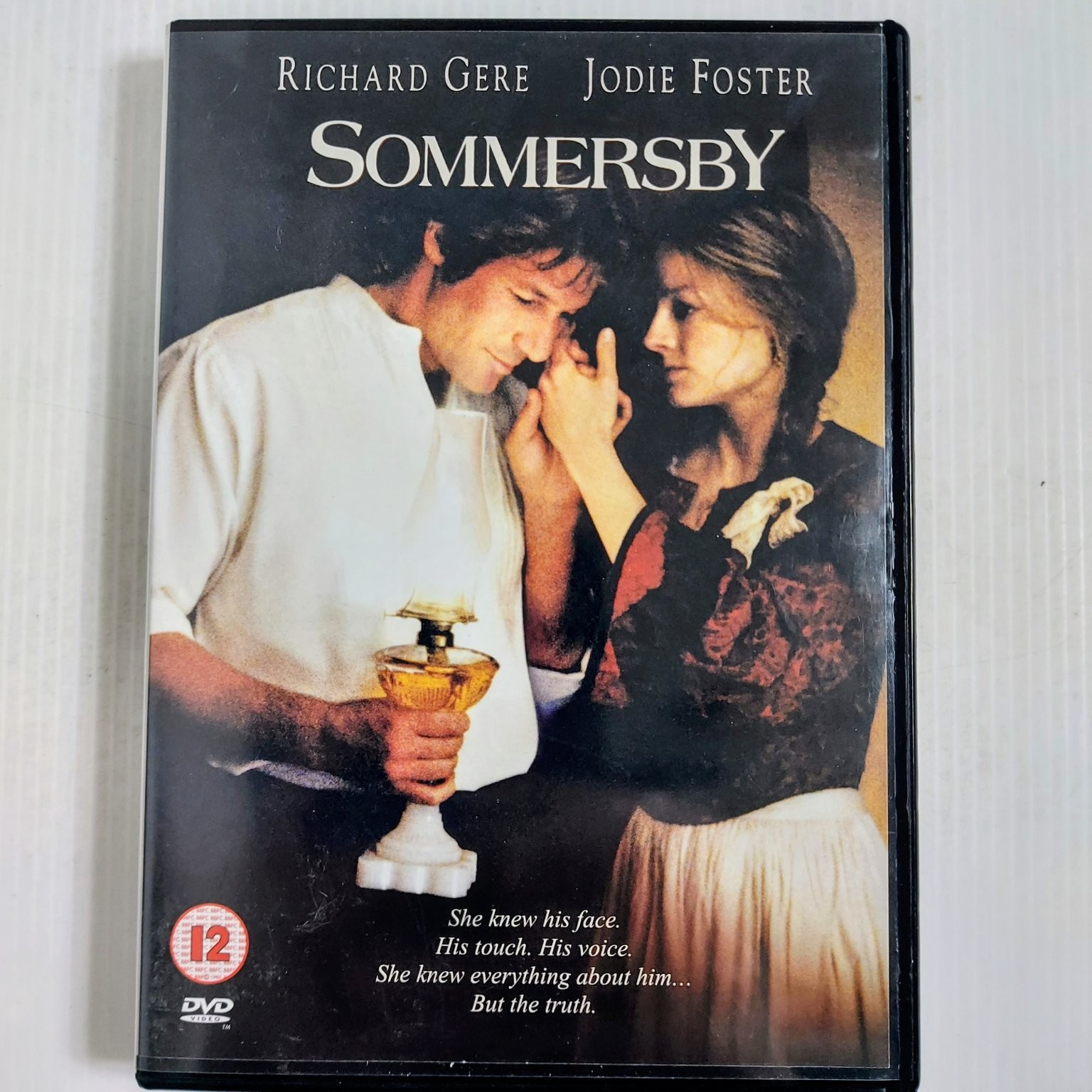 Sommersby DVD 1993 Richard Gere Jodie Foster Jon Amiel PAL Region 2