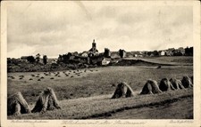 Ak Hillesheim in der Eifel, Hillesheim mit Stadtmauer, Felder,... - 4845063