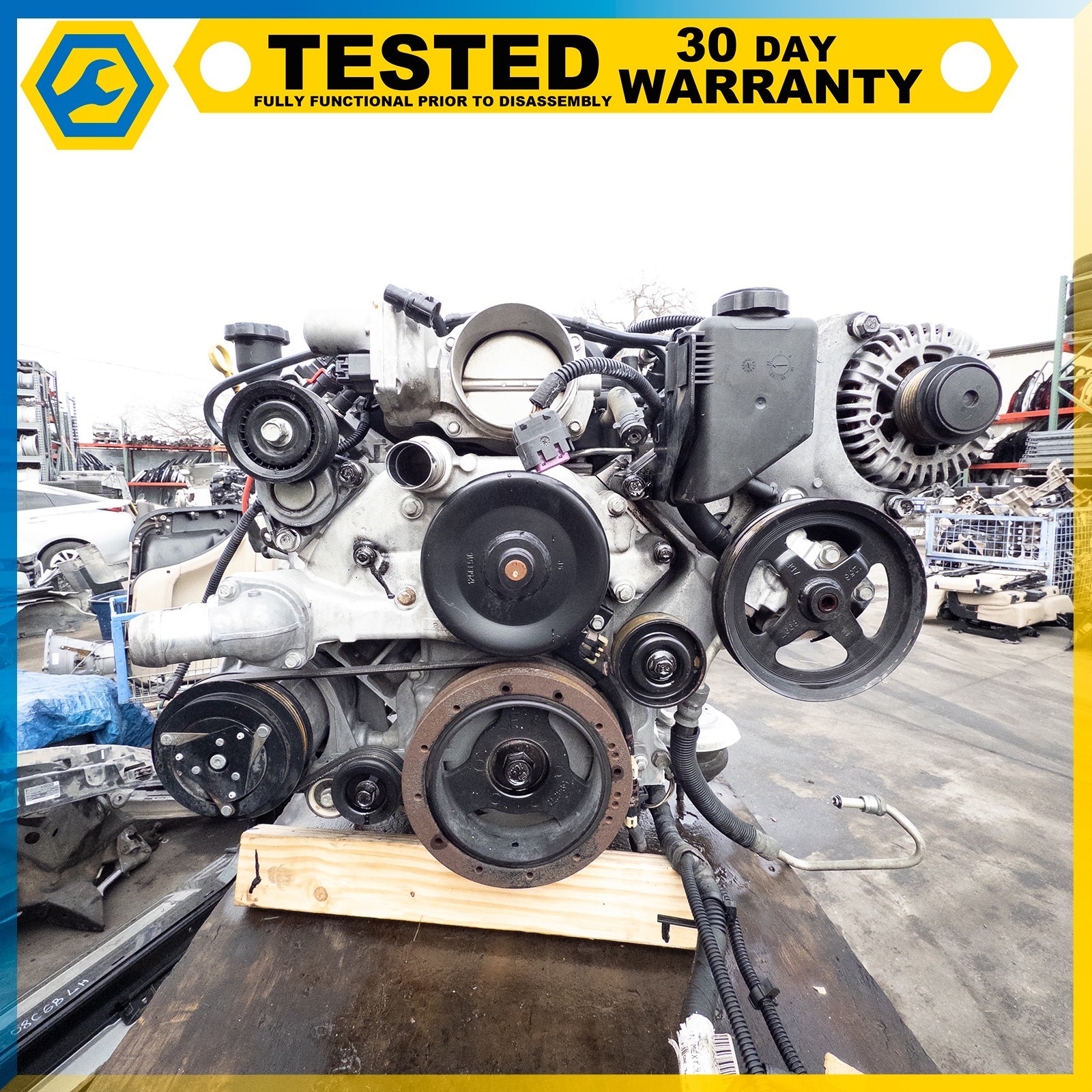05-07 CORVETTE C6 6.0L V8 LS2 ENGINE 90k MILES MOTOR BLOCK COMPLETE ASSEMBLY OEM