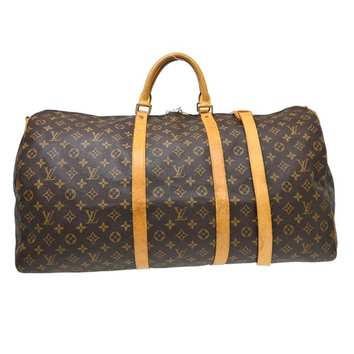 Best05 LOUIS VUITTON KEEPALL BANDOULIERE 60 DUFFLE M41412  TH0977 YQ08886