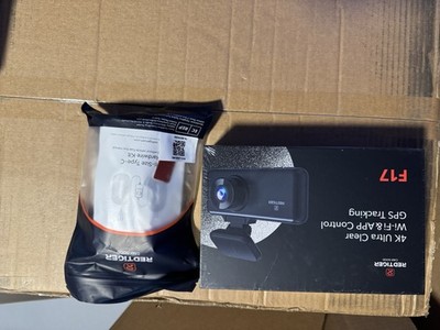Red Tiger Dash Cam F17 4K Ultra Clear WiFi, App Control & GPS Tracking
