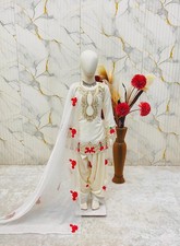 Readymade kids girls salwar  dupatta party wear eid indian girls designer dress