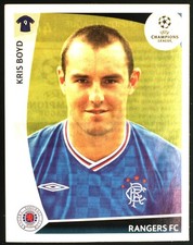 Champions League (2009-10) Fig. n.444 Ed.Panini Kris Boyd Rangers FC New ▓