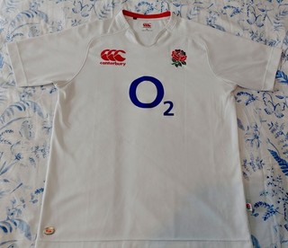 Rare Official England Rugby Union Home Shirt XL Man Canterbury O2 London