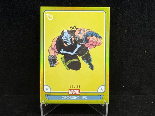 2026 Topps Marvel Brooklyn Collection Captain America #7 CROSSBONES Yellow/99