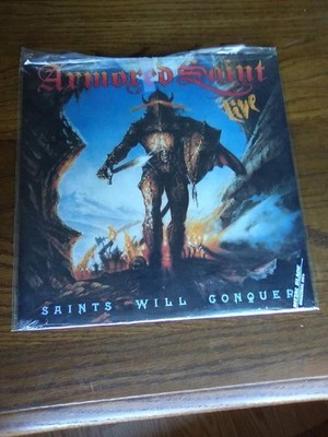Armored Saint - Saints Will Conquer Vinyl Album . Never Played .