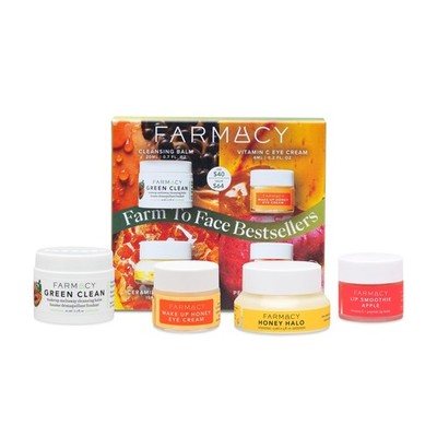 Bestsellers Skin Care Set - Includes Green Clean Cleansing Balm, Wake Up Hone...