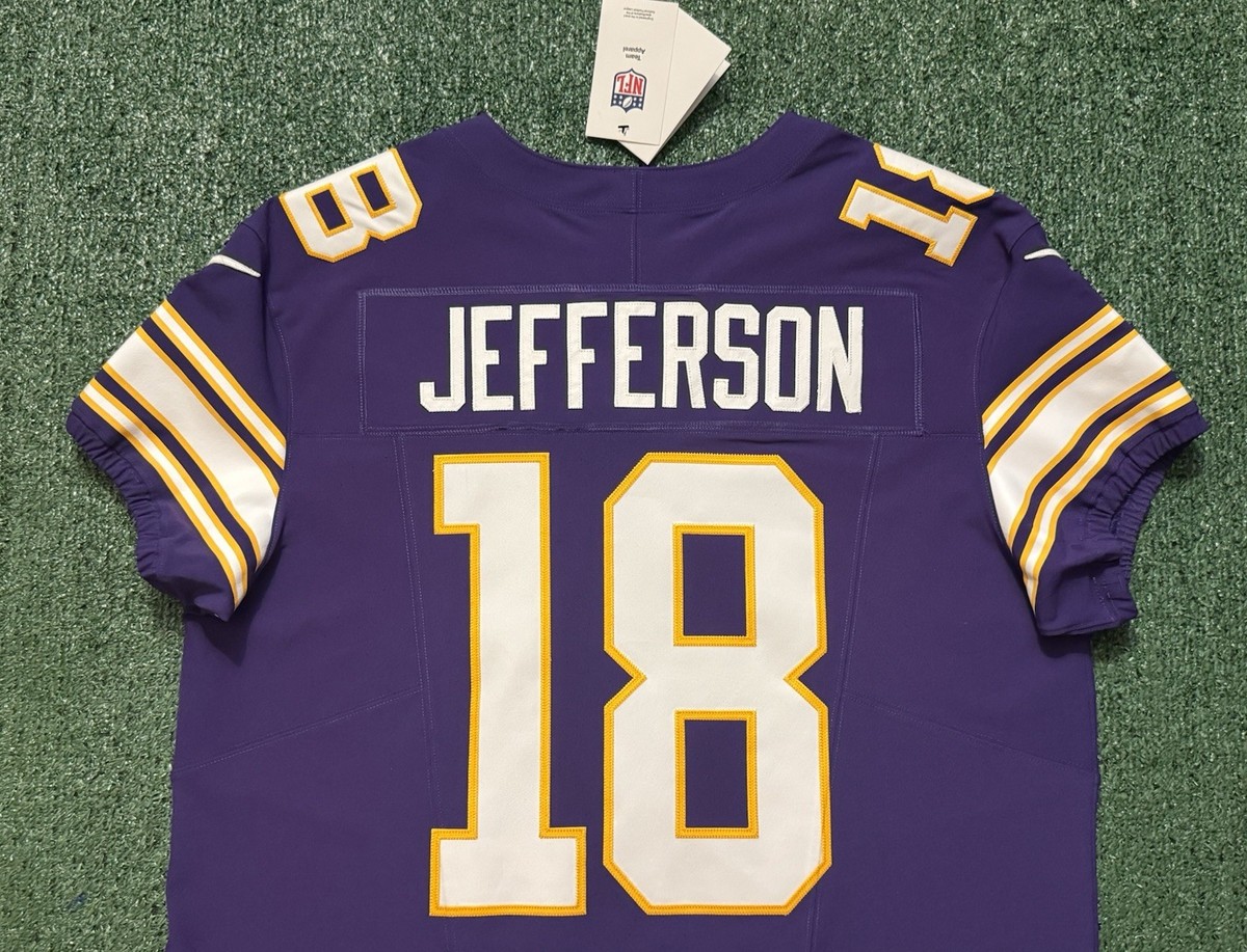 Justin Jefferson Minnesota Vikings 2025 Nike Vapor Elite Fuse