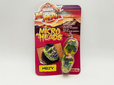 IDEAL ,,Mighty Max Micro Heads - Melty,, ,,NEU in OVP,, Vintage