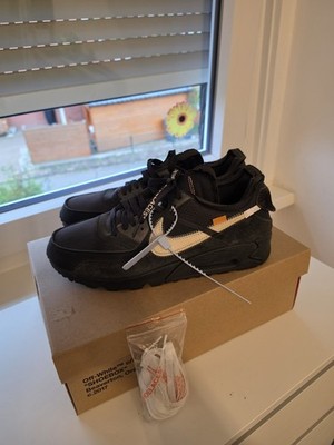 Nike Air Max 90 x Off-White, Schwarz