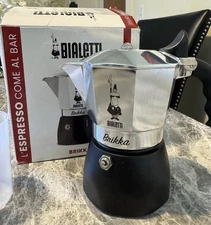 Bialetti Brikka 2 Cup Coffee Maker