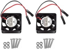 2pcs 3007 Fan for Raspberry Pi 5 - 30x30x7mm Cooler, 30MM 1.18in 3.3V 5V DC Q...