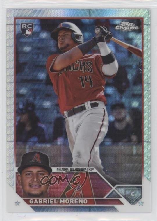 2023 Topps Chrome Update Prism Refractor Gabriel Moreno #USC36 15w8