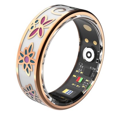 Smart Health Ring Heart Rate Sleep Monitor Blood Oxygen IP68 Fitness Tracker