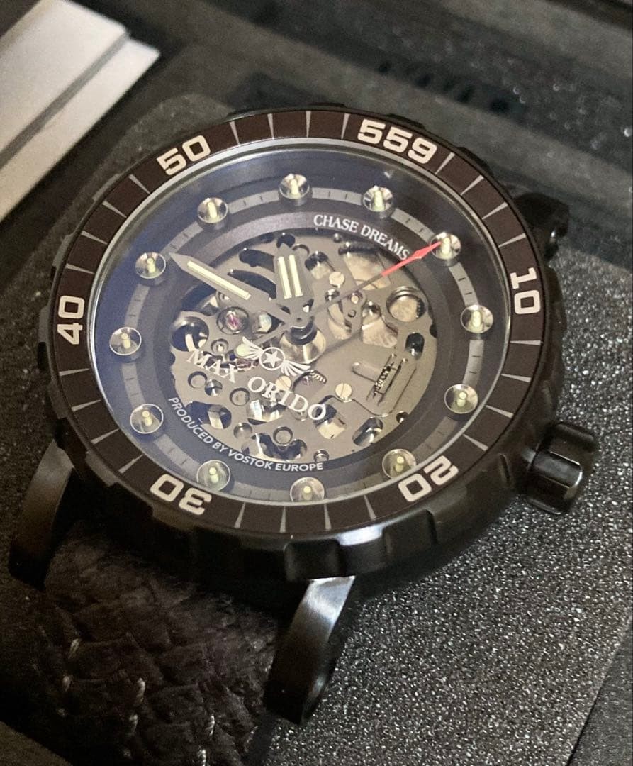 Rare Excellent condition VOSTOK EUROPE Limited Edition Automatic MAX Orido Colla image 2