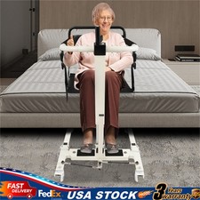 265 lbs Patient Lift Transfer Chair Portable Patient Lift Wheelchair for Elderly