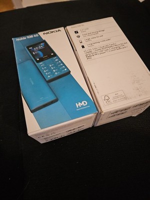 Nokia 108 4G Dual Sim Black (Ohne Simlock) Handy  NEU OVP Schwarz
