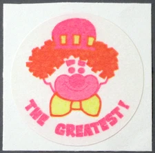 Vintage TREND Scratch and Sniff MATTE Sticker CHERRY - No TM