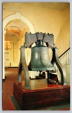 Liberty Bell Independence Hall Philadelphia Postcard Walter H Miller Unposted