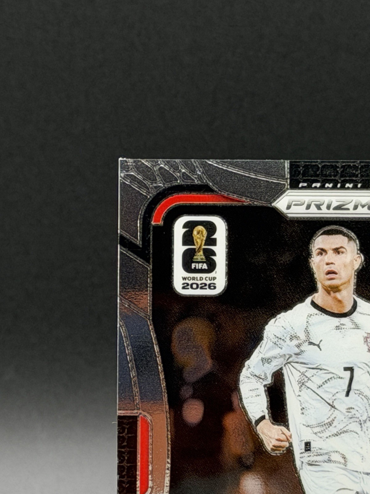 2026 Panini Prizm World Cup Cristiano Ronaldo Portugal #367 view 3