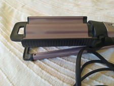 Imetec Gt20 100 Bellissima Beach Waves Piastra per Capelli a Onde Nera/rosa