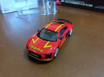 Kyosho 1/64 Audi R8 V10 Plus MOMO Tarmac Works