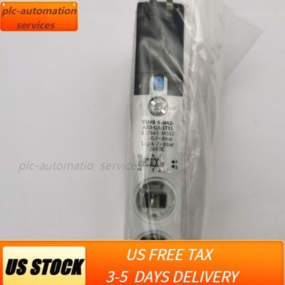 New VUVB-S-M42-AZD-QX-1T1L FESTO 537640 Solenoid Valve In BoxFast Shipping