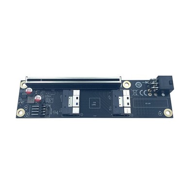 SFF-8654 8i Adapter Card SlimSAS 4.0 for External PCIe Gen4 Graphics Card
