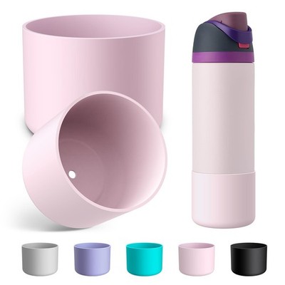 Funda protectora de silicona para botellas de agua Owala de 24 oz, 32 oz y 40 oz
