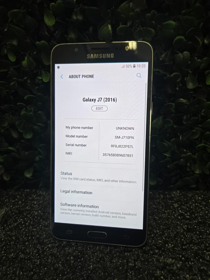 Samsung Galaxy J7 (2017) J730GM – 16GB – 3GB RAM – 13MP – 5.5" – Claro Locked – - Image 3 of 4