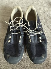 On Cloud 5 Running Shoes Trainers - Size 7.5 - Navy and White