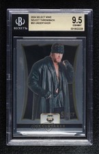 2024 Panini Select WWE Select Throwback Undertaker #22 BGS 9.5 GEM MINT