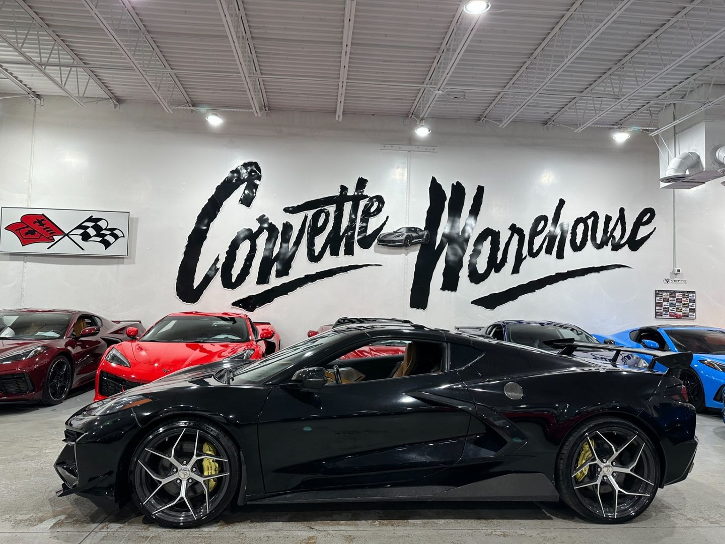 2021 [GBA] Black Chevrolet Corvette   | C8 Corvette Photo 2