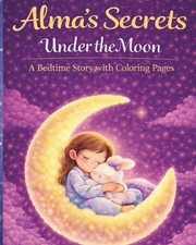 Alma's Secrets Under the Moon: A Bedtime Story with Coloring Pages