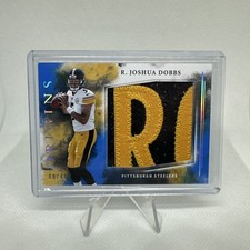 2017 Panini Origins Rookie Jumbo Jerseys /49 R Joshua Dobbs #RJJ-JD RC Letter R 