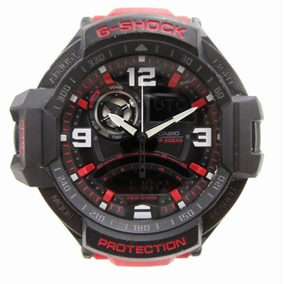 Casio G SHOCK Gravity Master wristwatch analog watch quartz black