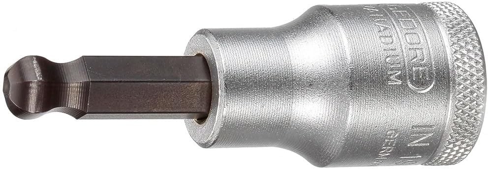 Gedore Screwdriver bit 1/2 Inch Ball Head Hex Socket, in 19 K 14
