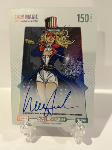2025 Bo Jackson Battle Arena Alpha Update LADY MAGIC Nancy Lieberman Auto