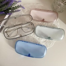 Portable Plastic Glasses Case Hard Shell Protective Eyewear Storage Container