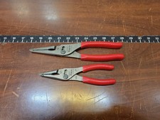 Snap On Ln47acf Ln46acf Needle Noseslip-joint Combination Red Plier Set