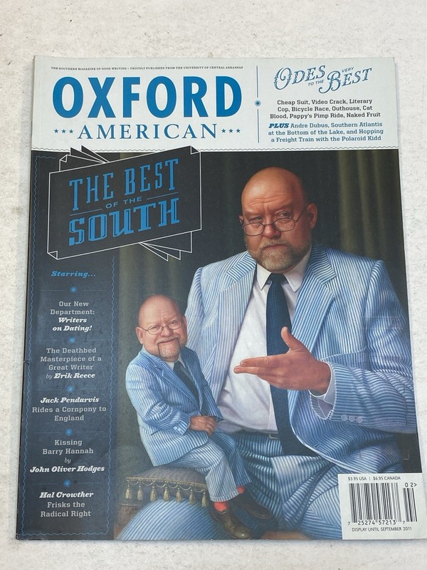 Oxford American Magazine Sep 2011 Best of Southern Jack Pendarvis Barry Hannah