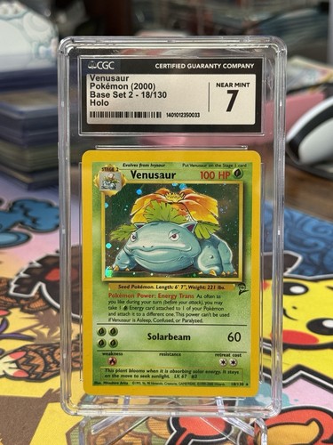 Venusaur graded CGC 7 for sale on eBay