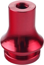 Shift Knob Boot Retaineradapter For Manual Gear Shifter Lever 10x1.25 Red